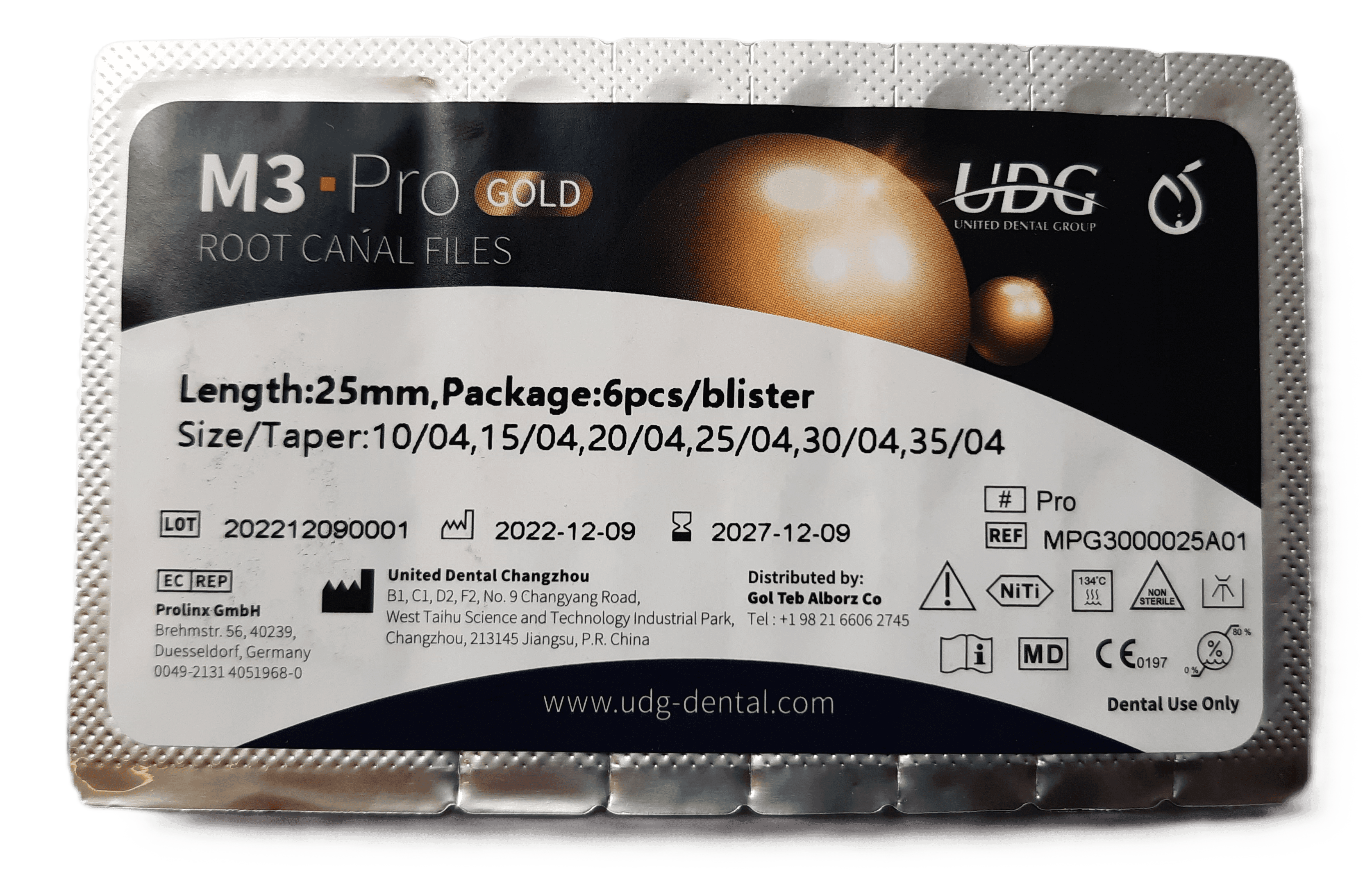 فایل روتاری M3 Pro Gold 4% — تصویر ۳