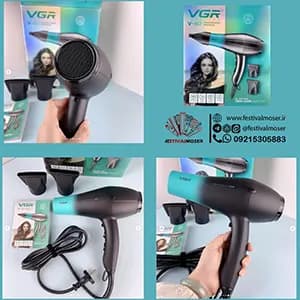 سشوار حرفه ای وی جی آر V-463 VGR — تصویر ۳