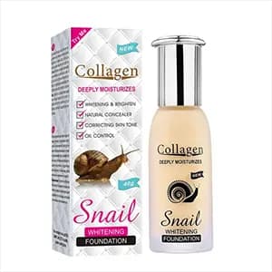 کرم پودر شیشهای کلاژن حلزون Snail
