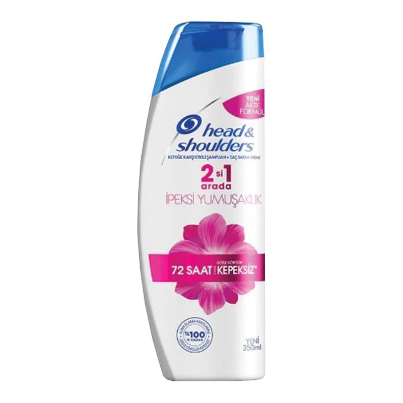 شامپو ضد شوره نرمکننده هد اند شولدرز Head & Shoulders مدل Smooth 2in1 حجم 350 میل — تصویر ۲
