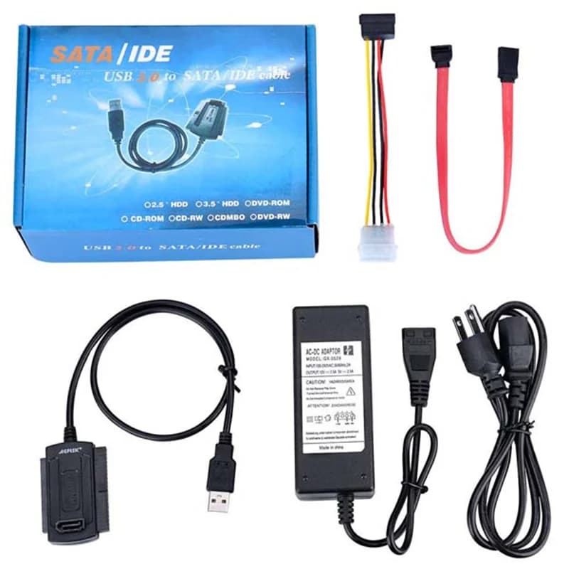 آداپتور مبدل USB2 به IDE و SATA