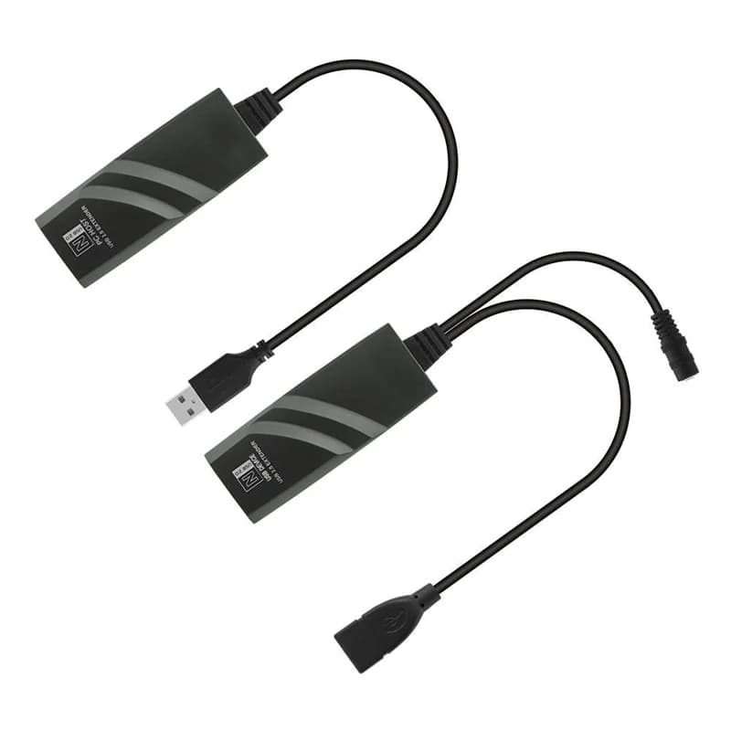 مبدل افزایش طول USB تحت شبکه بافو مدل BF-4914 طول 100 متر