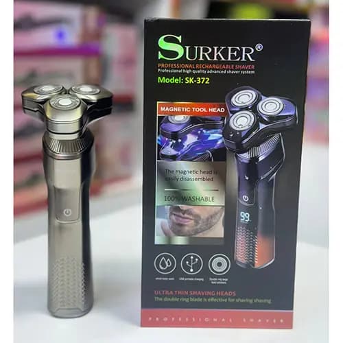 ریش تراش سه تیغ سورکر SK-372 — تصویر ۸