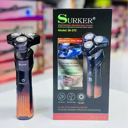 ریش تراش سه تیغ سورکر SK-372 — تصویر ۳