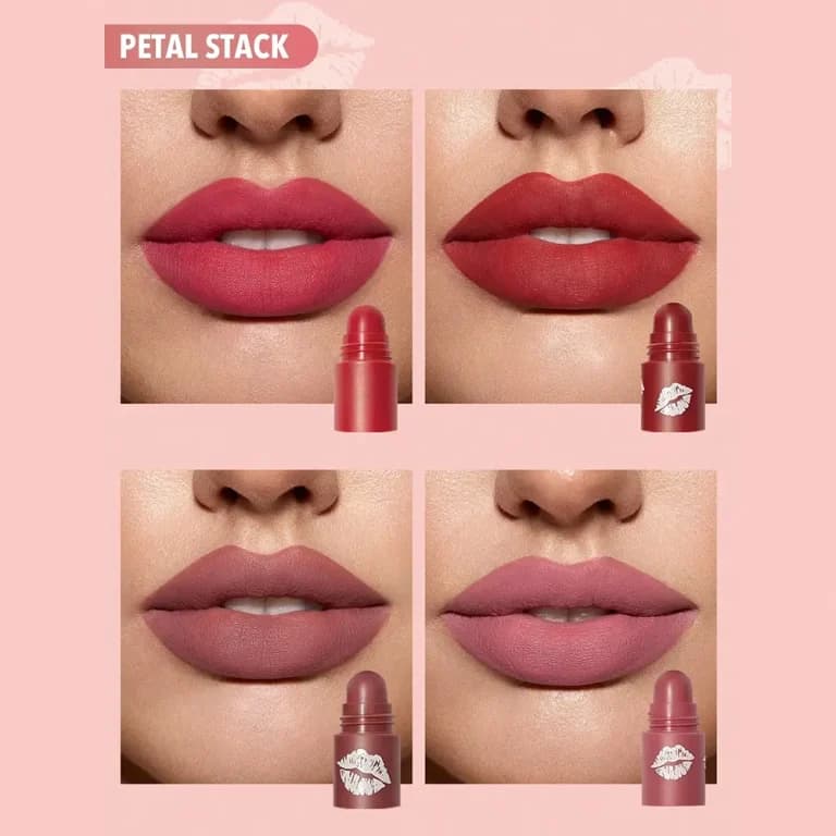 رژلب 4تایی شیگلم مدل MEGA LIP STACKS — تصویر ۱۲