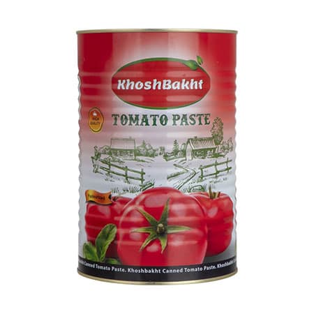رب گوجه فرنگی خوشبخت مقدار 4300 گرم — تصویر ۲
