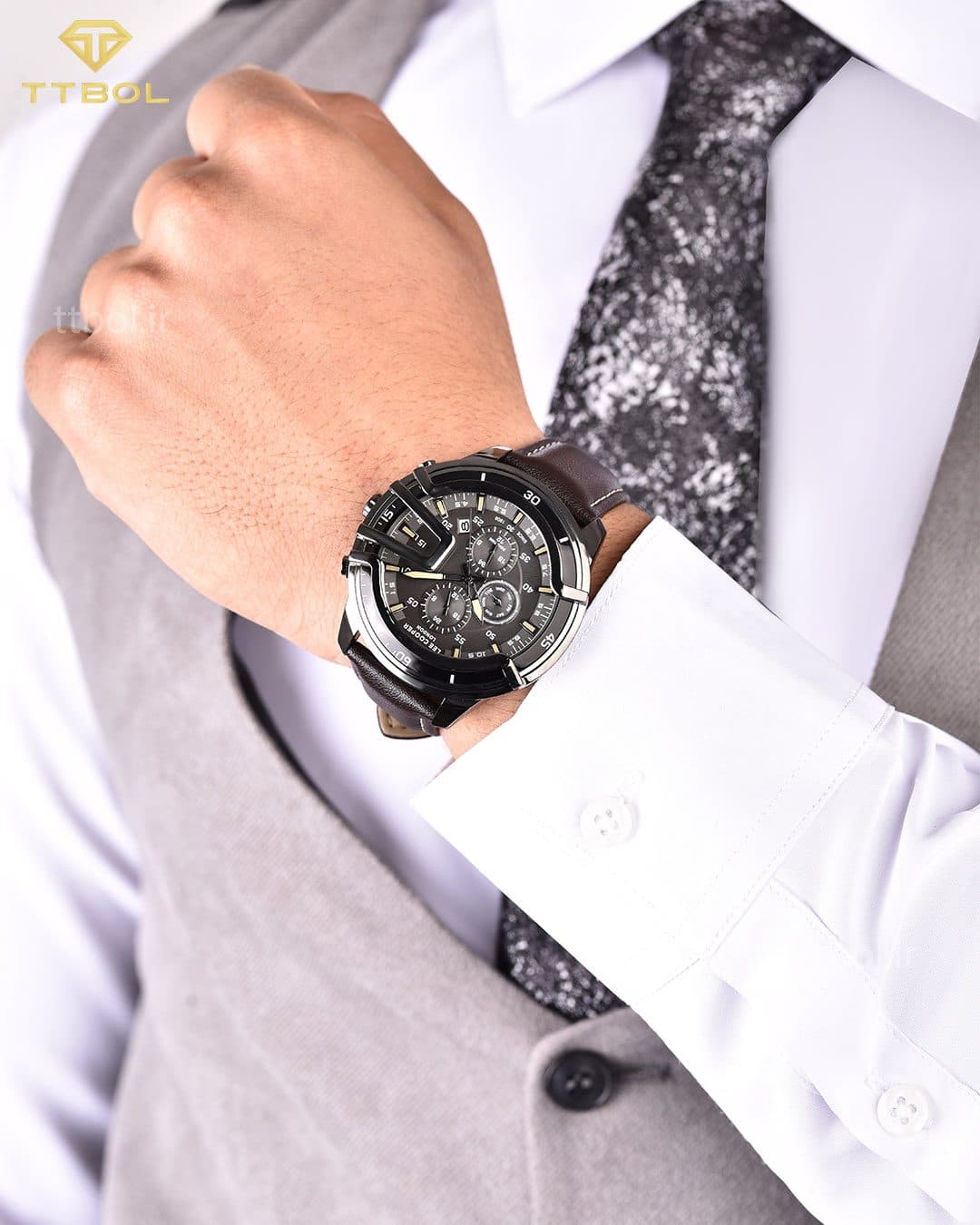 ساعت مچی لی کوپر مردانه مدل LEE COOPER LC07468.651 — تصویر ۵