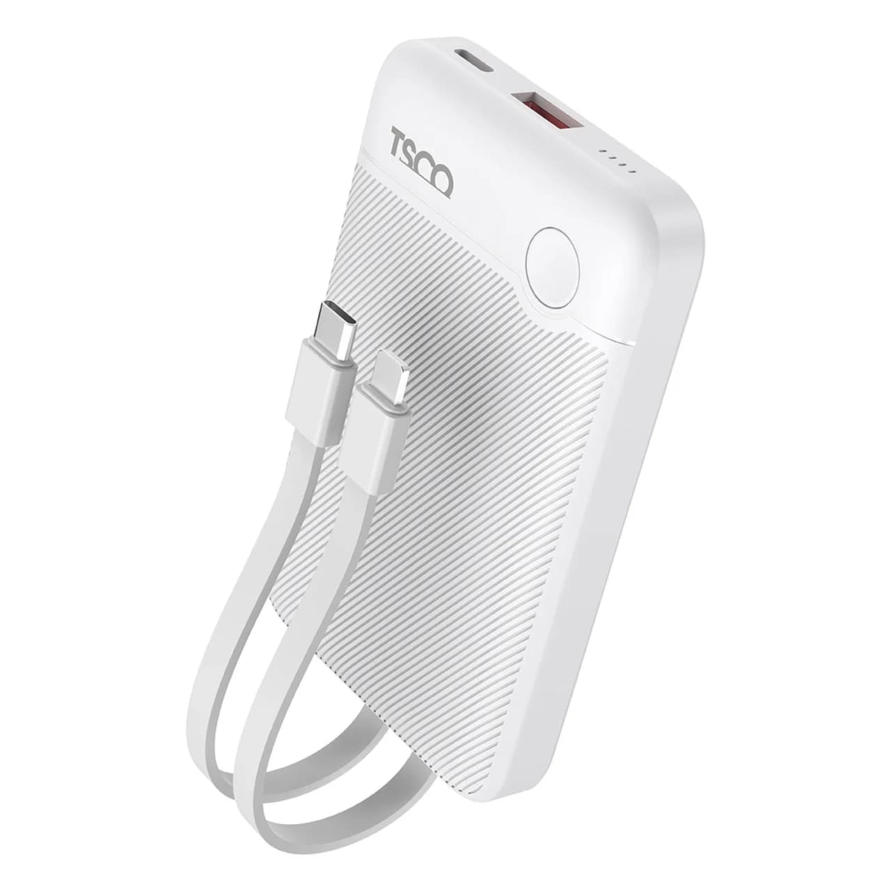 پاوربانک فست شارژ TSCO 10000mAh مدل TP 1011 22.5W – سفید