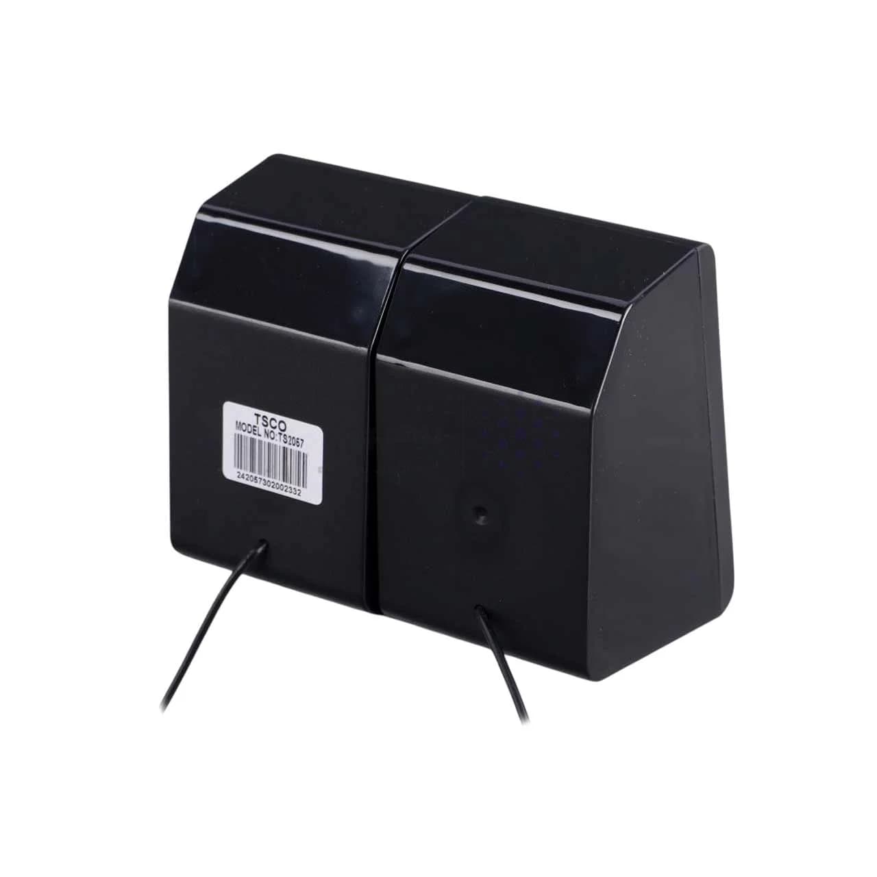 اسپیکر رومیزی (دسکتاپ) دو تکه TSCO مدل TS 2057 – مشکی — تصویر ۱۲