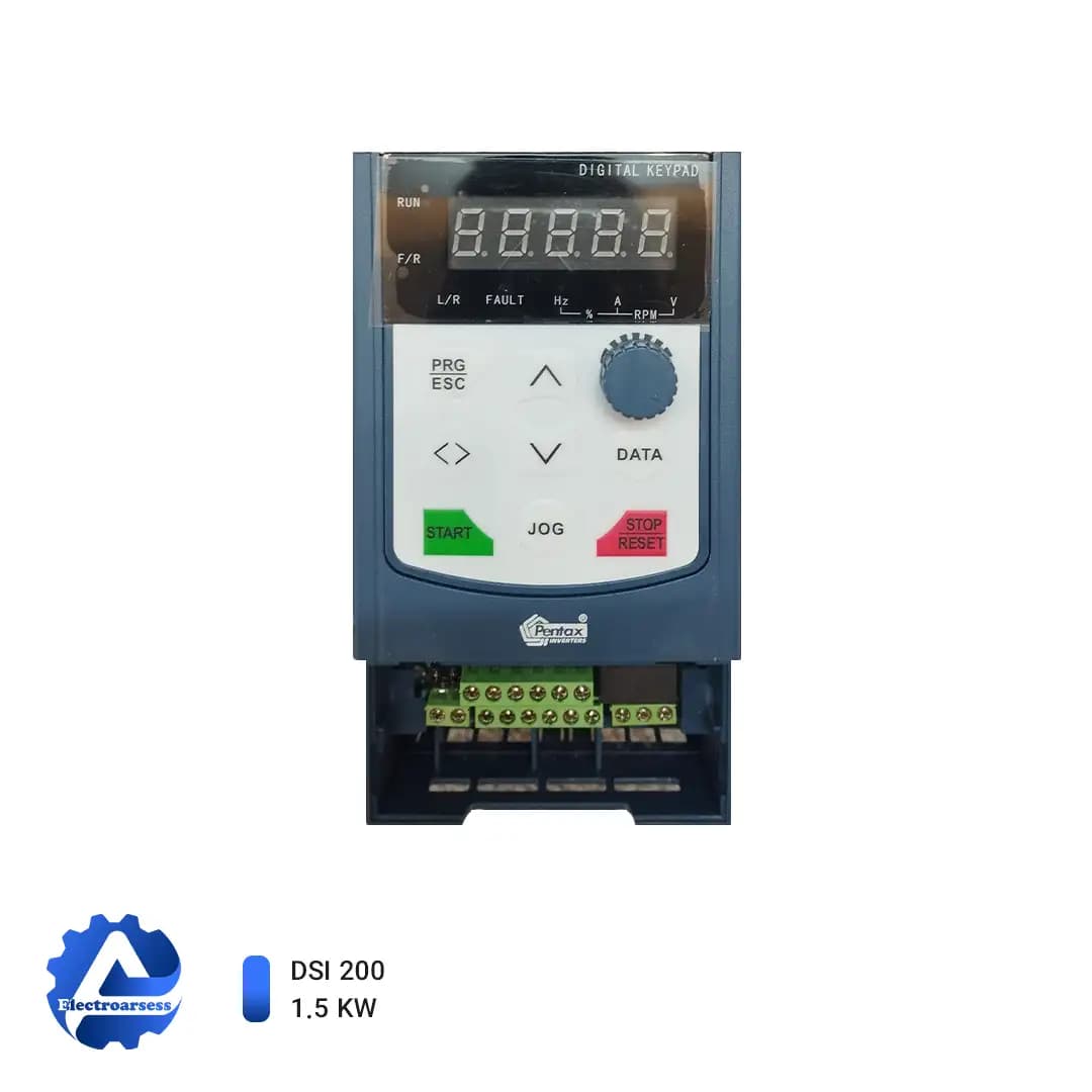 اینورتر 1.5 کیلووات (2 اسب) سه فاز پنتاکس DSI-200-1K5G3 — تصویر ۴