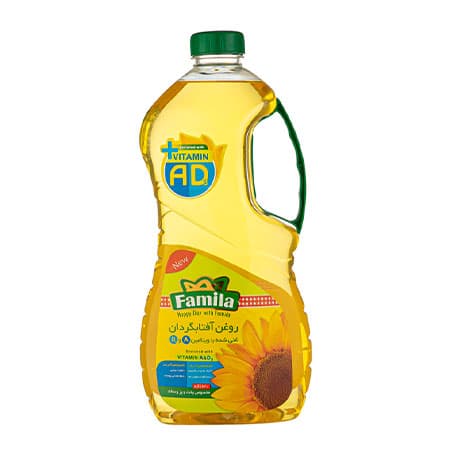 روغن آفتابگردان فامیلا مقدار 1620 گرم