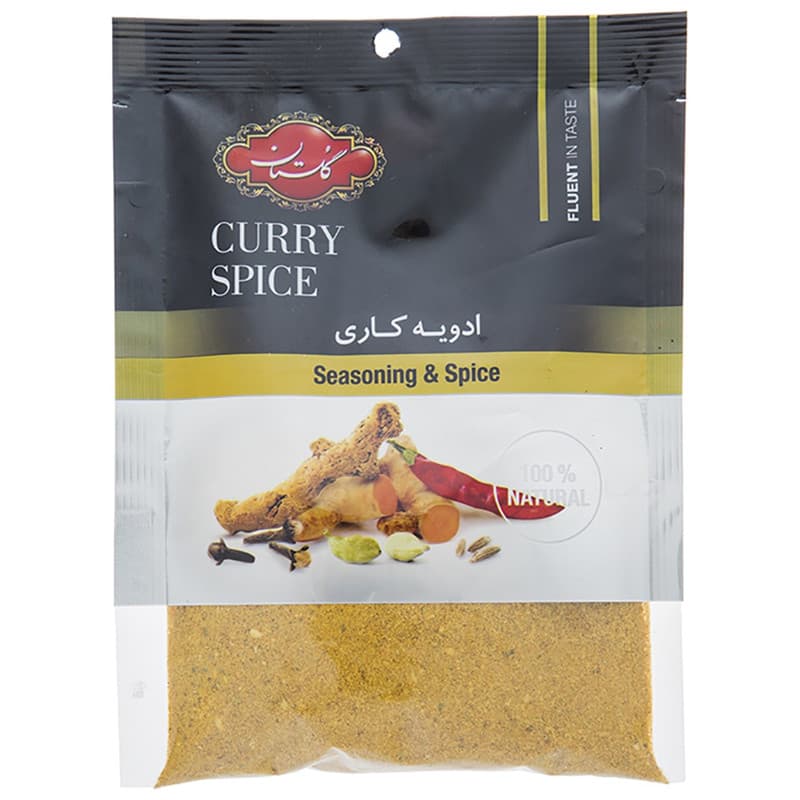 ادویه کاری گلستان مقدار 75 گرم — تصویر ۲