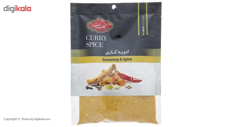 ادویه کاری گلستان مقدار 75 گرم — تصویر ۳