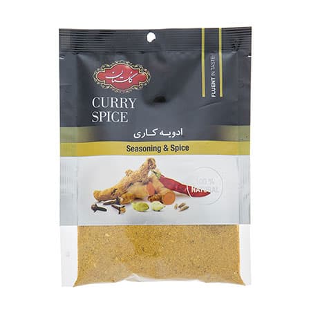 ادویه کاری گلستان مقدار 75 گرم