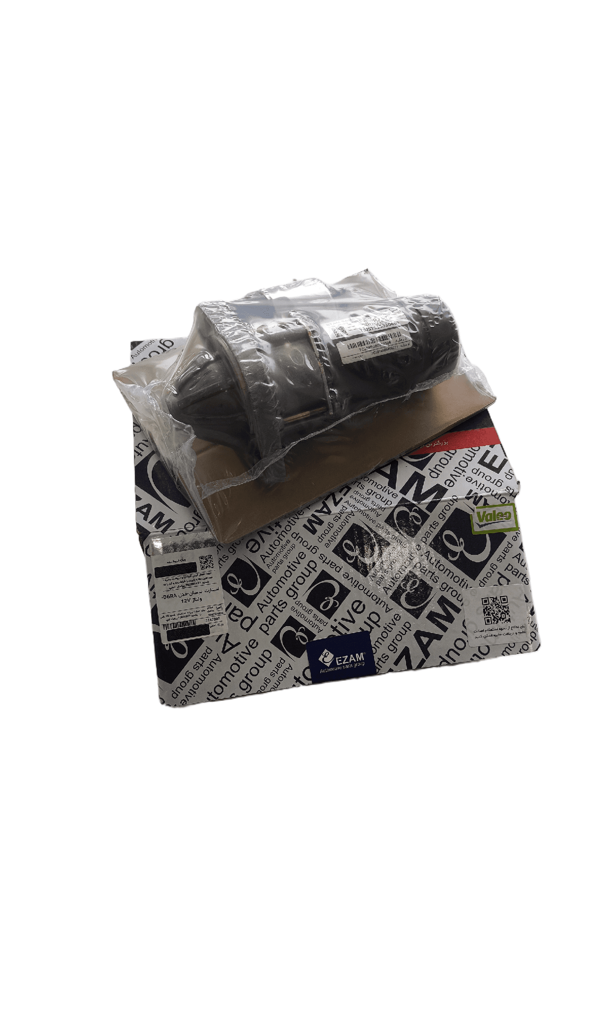 استارت نیسان (آبی جونیور) مدل D6RA ولتاژ 12V برند عظام — تصویر ۲