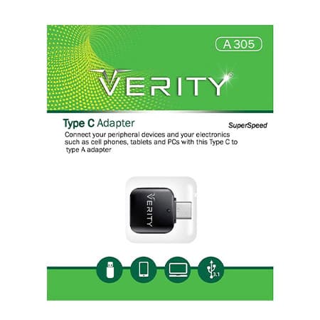 تبدیل USB به Type-C وریتی مدل A305 — تصویر ۳