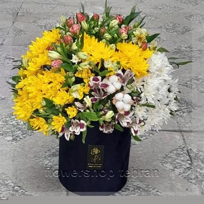 هدیه دسته گل تولد خاص برای تبریک صمیمانه و شیک — تصویر ۲