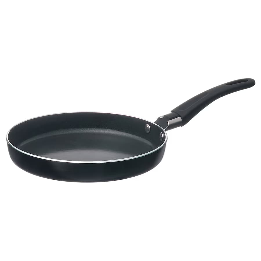 ماهیتابه با روکش نچسب مشکی 17 سانتی متر ایکیا مدل HEMLAGAD — تصویر ۹