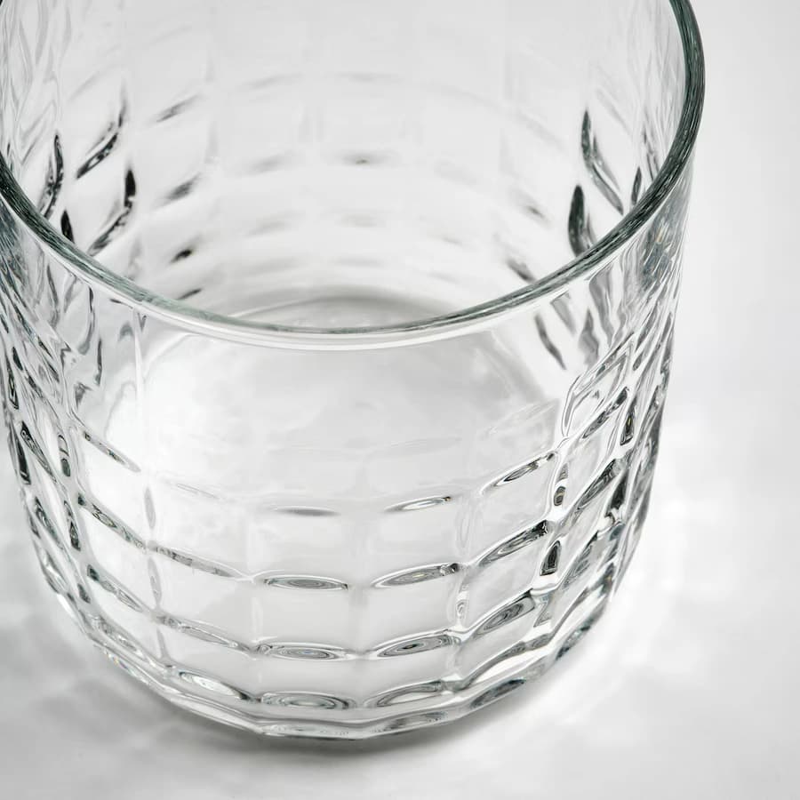 پک 4 عددی لیوان شیشه شفاف ایکیا مدل FRÖJDA — تصویر ۳