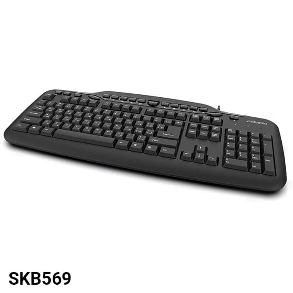 کیبورد باسیم سیبراتون مدل SKB569 — تصویر ۵