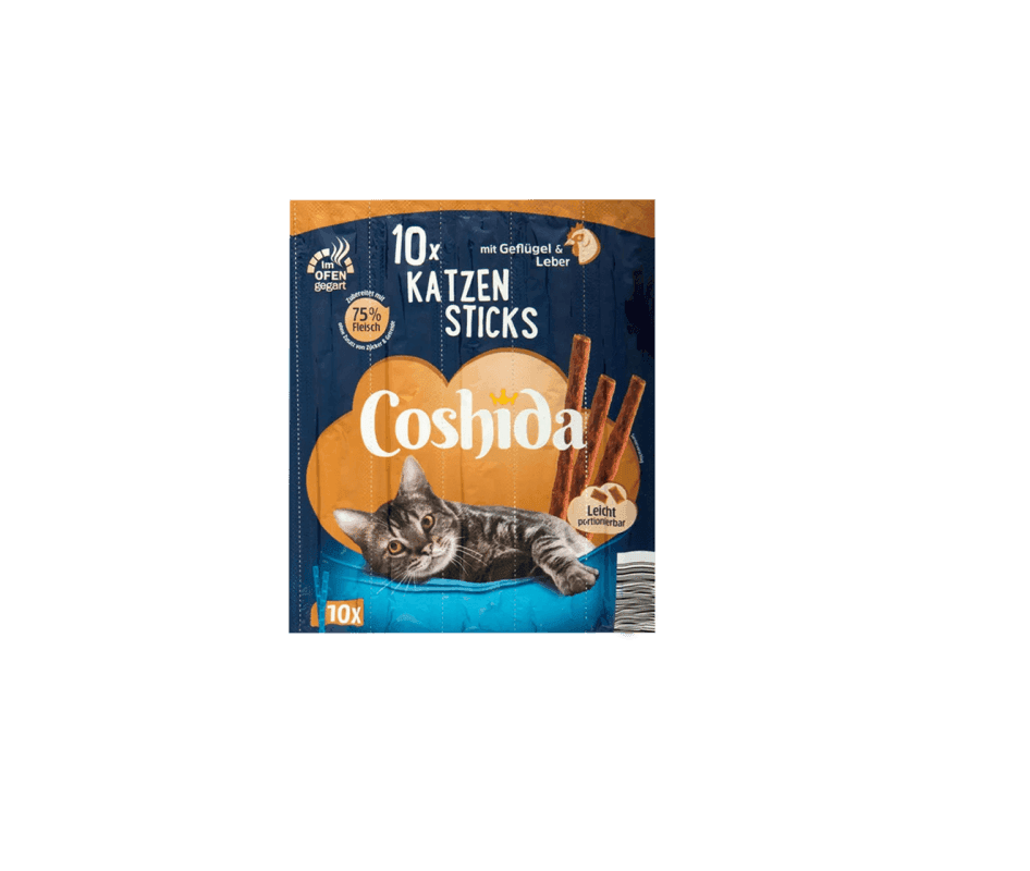 تشویقی مدادی گربه کوشیدا با طعم مرغ و جگر Coshida Cat Stick Poultry & Liver بسته 1 عددی