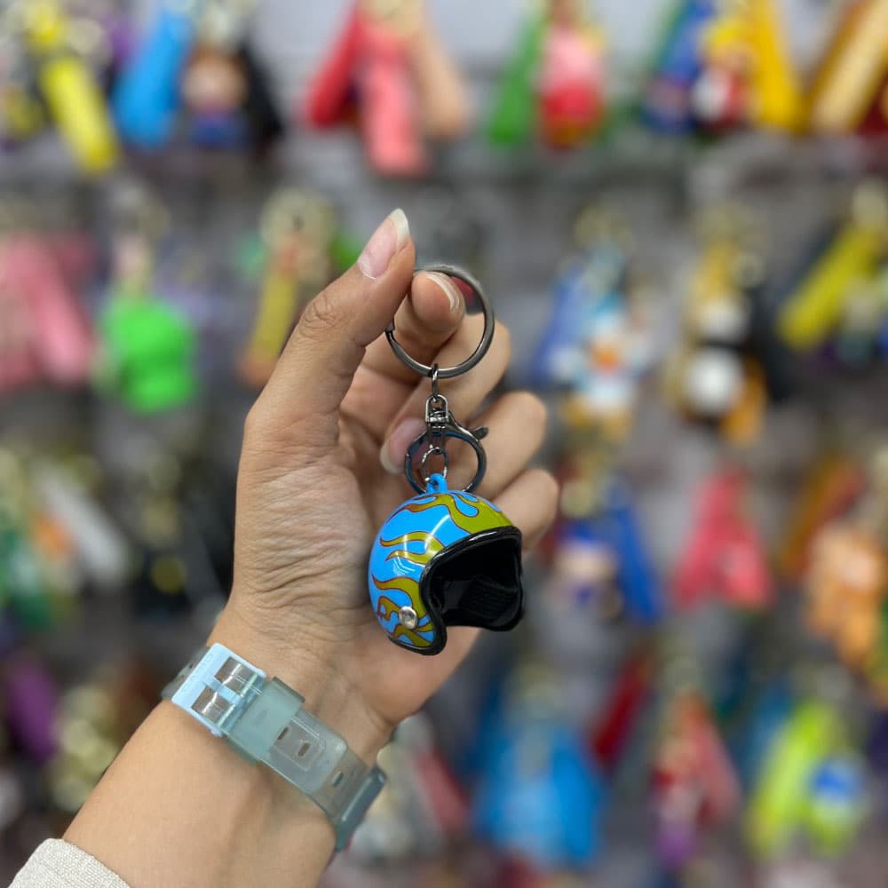 جاکلیدی فلزی کلاه کاسکت فانتزی — تصویر ۲