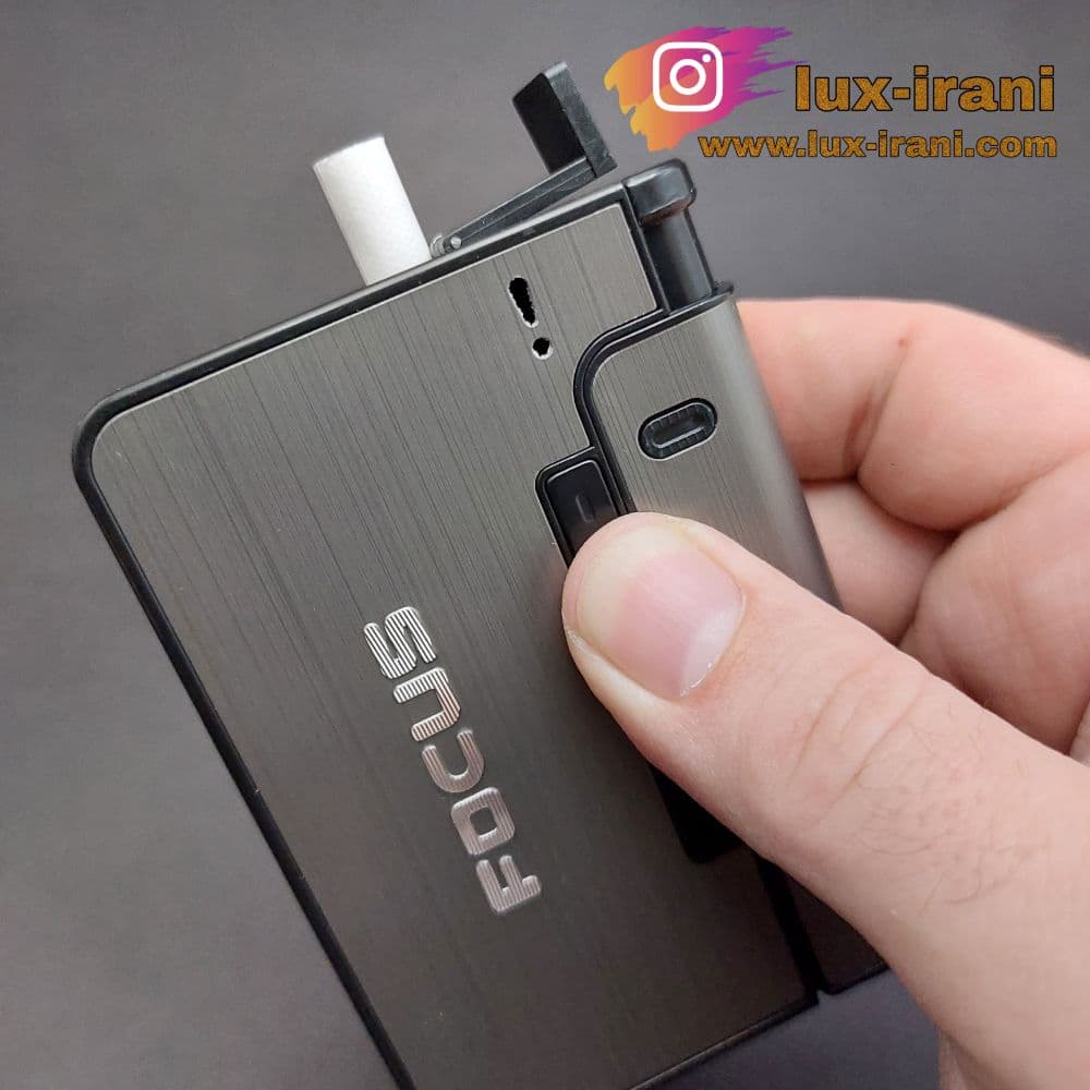 جعبه سیگار فندک خور Focus طرح 3 — تصویر ۴