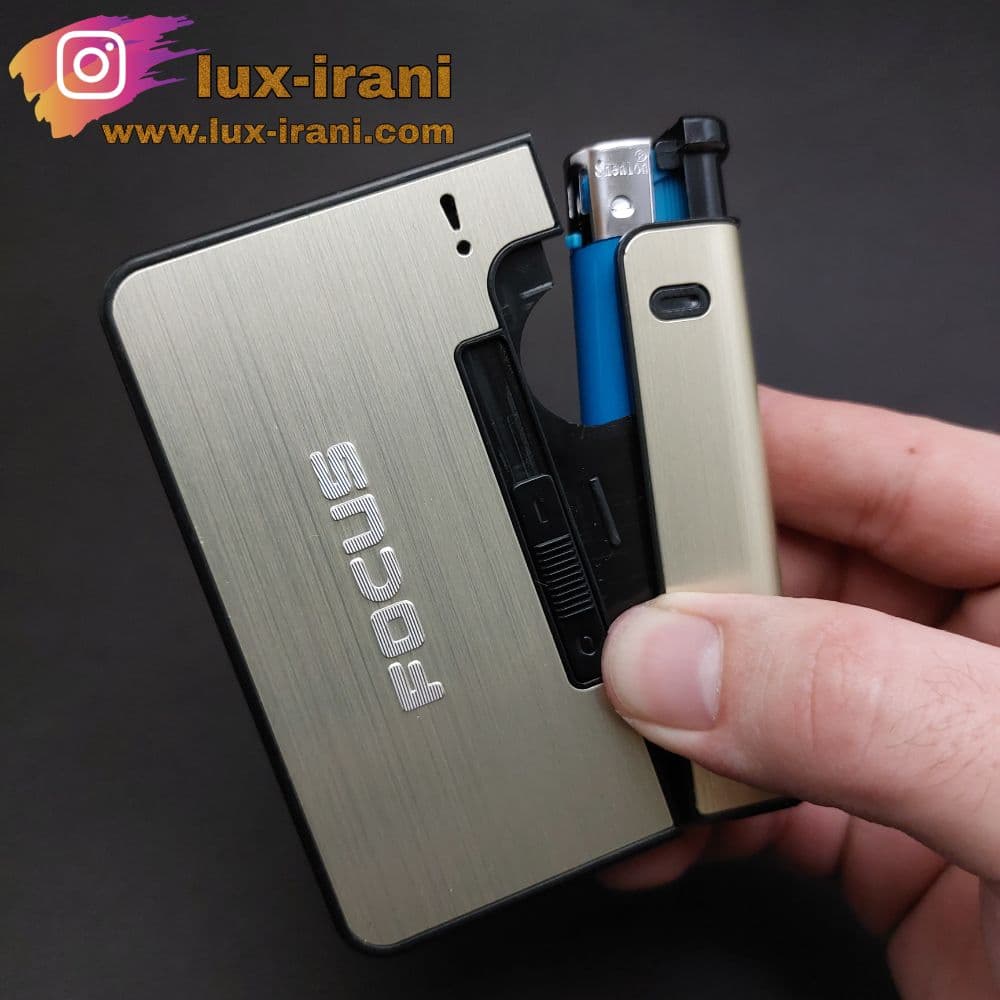 جعبه سیگار فندک خور Focus طرح 3 — تصویر ۵