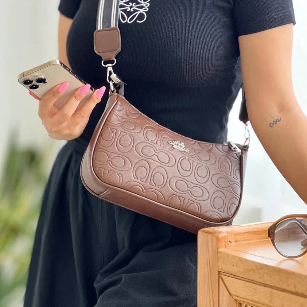 کیف دوشی دستی زنانه COACH مدل 179 — تصویر ۷