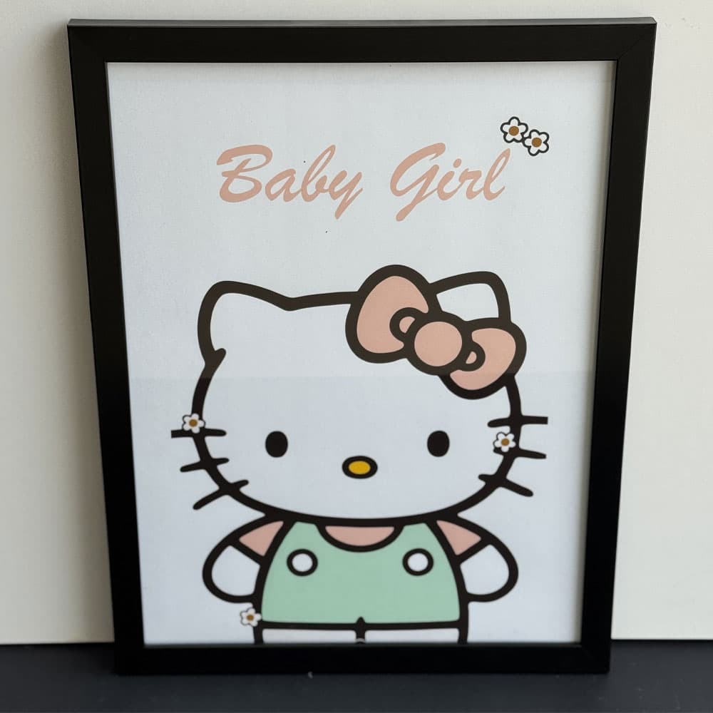تابلو طرح کیتی baby girl — تصویر ۲