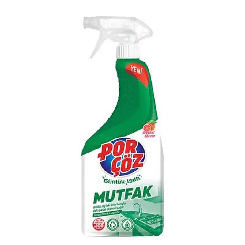 اسپری پاککننده سطوح پورچوز مدل MUTFAK حجم 750 میلی لیتر