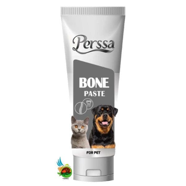 خمیر تقویت کننده استخوان و دندان پرسا مخصوص سگ و گربه Perssa bone paste وزن 100 گرم