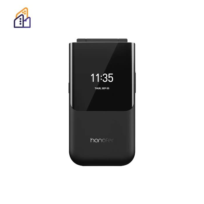 گوشی هانوفر hanofer 2720 flip تاشو دو سیم کارت با گارانتی طلایی معتبر — تصویر ۲