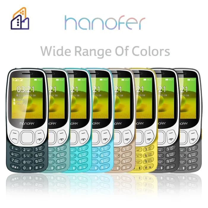 گوشی هانوفر hanofer 3310 2024 دو سیم کارته با منو فارسی همراه با سه ماه گارانتی تعویض و 18 ماه گارانتی طلایی — تصویر ۷