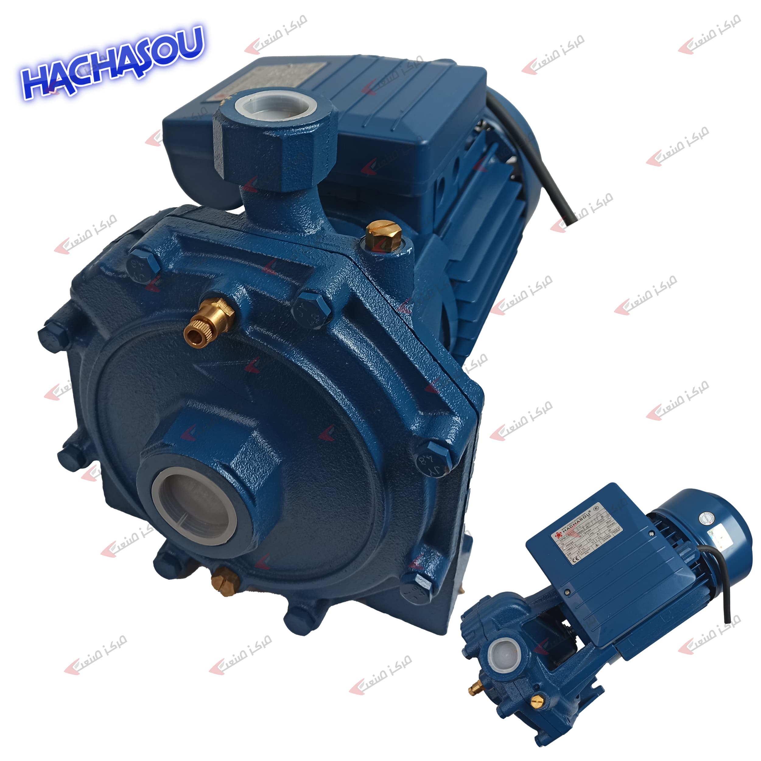 پمپ آب 2 اسب دوپروانه هاچاسو HACHASOU VPM CB 210 — تصویر ۶