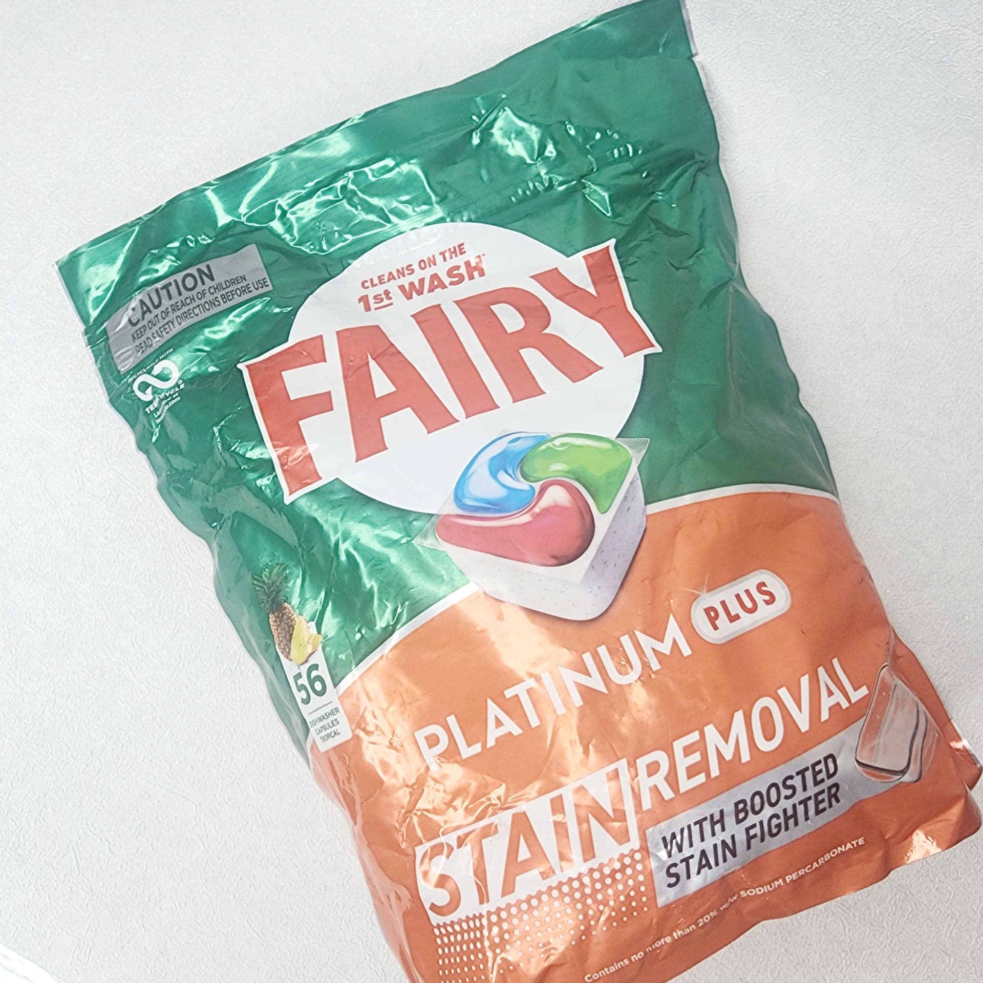 قرص ماشین ظرفشویی فیری FAIRY مدل PLATINUM PLUS — تصویر ۵