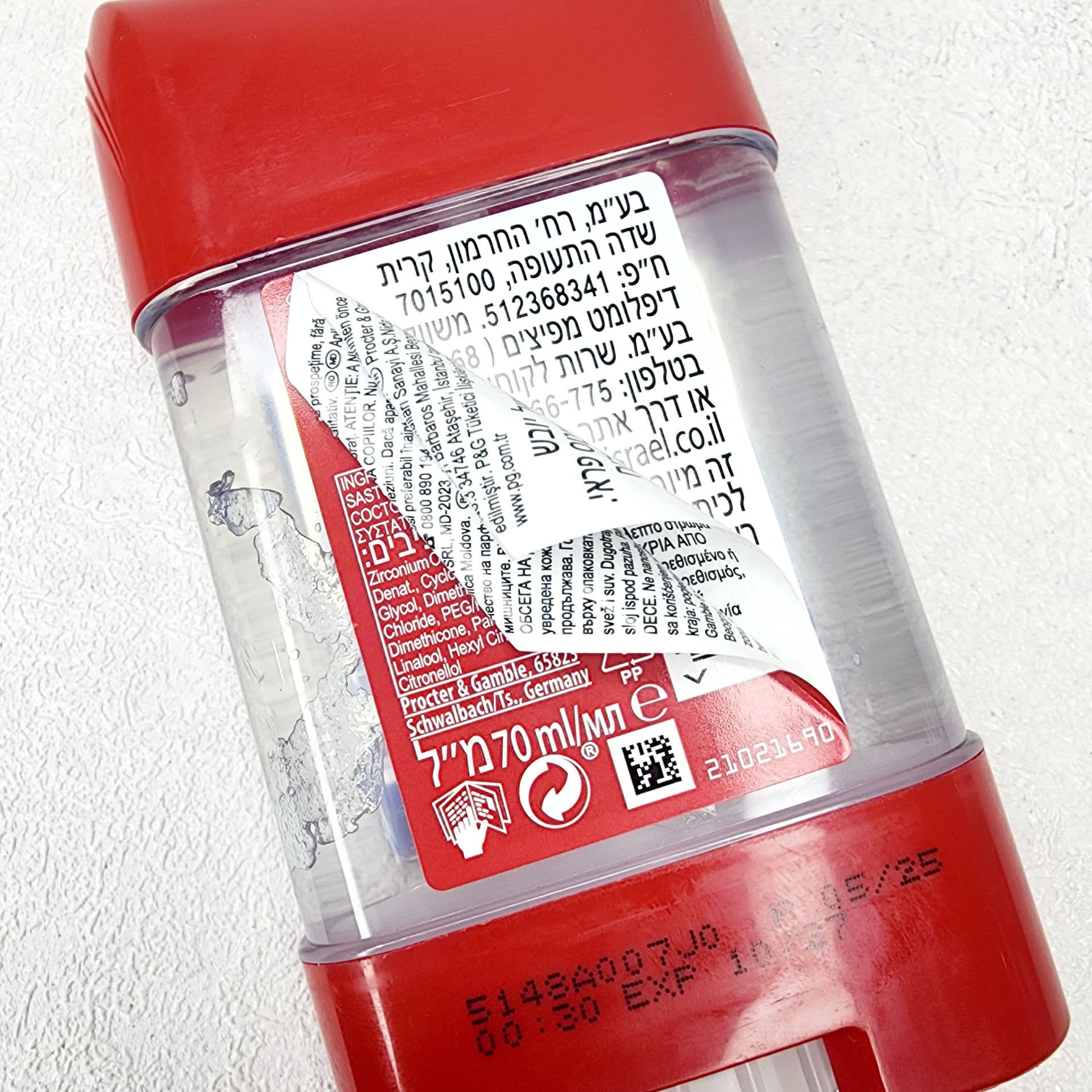 مام ژله ای اولداسپایس old spice مدل CAPTAIN سه لیبله اصلی با رایحه گرم و مردانه — تصویر ۸