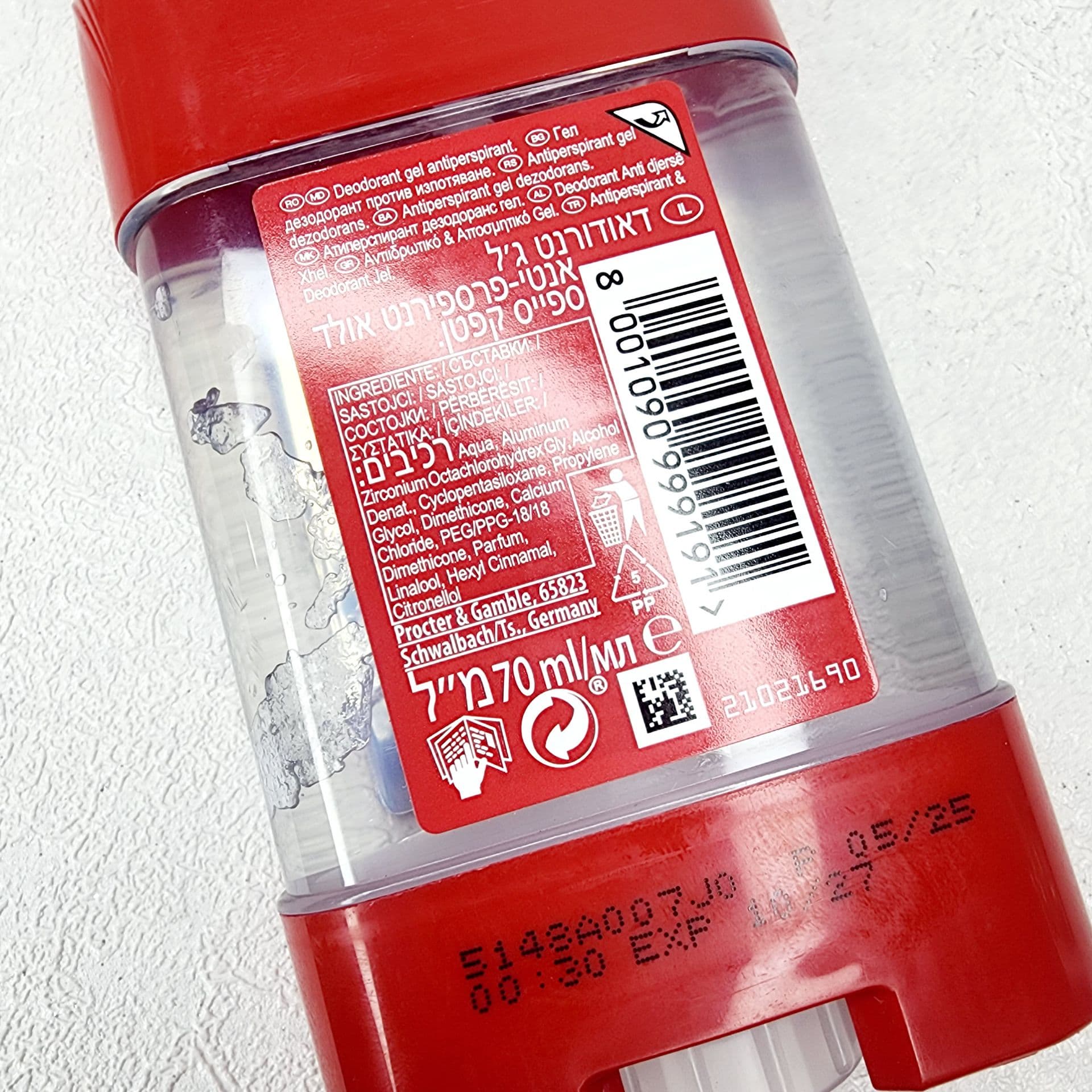 مام ژله ای اولداسپایس old spice مدل CAPTAIN سه لیبله اصلی با رایحه گرم و مردانه — تصویر ۷
