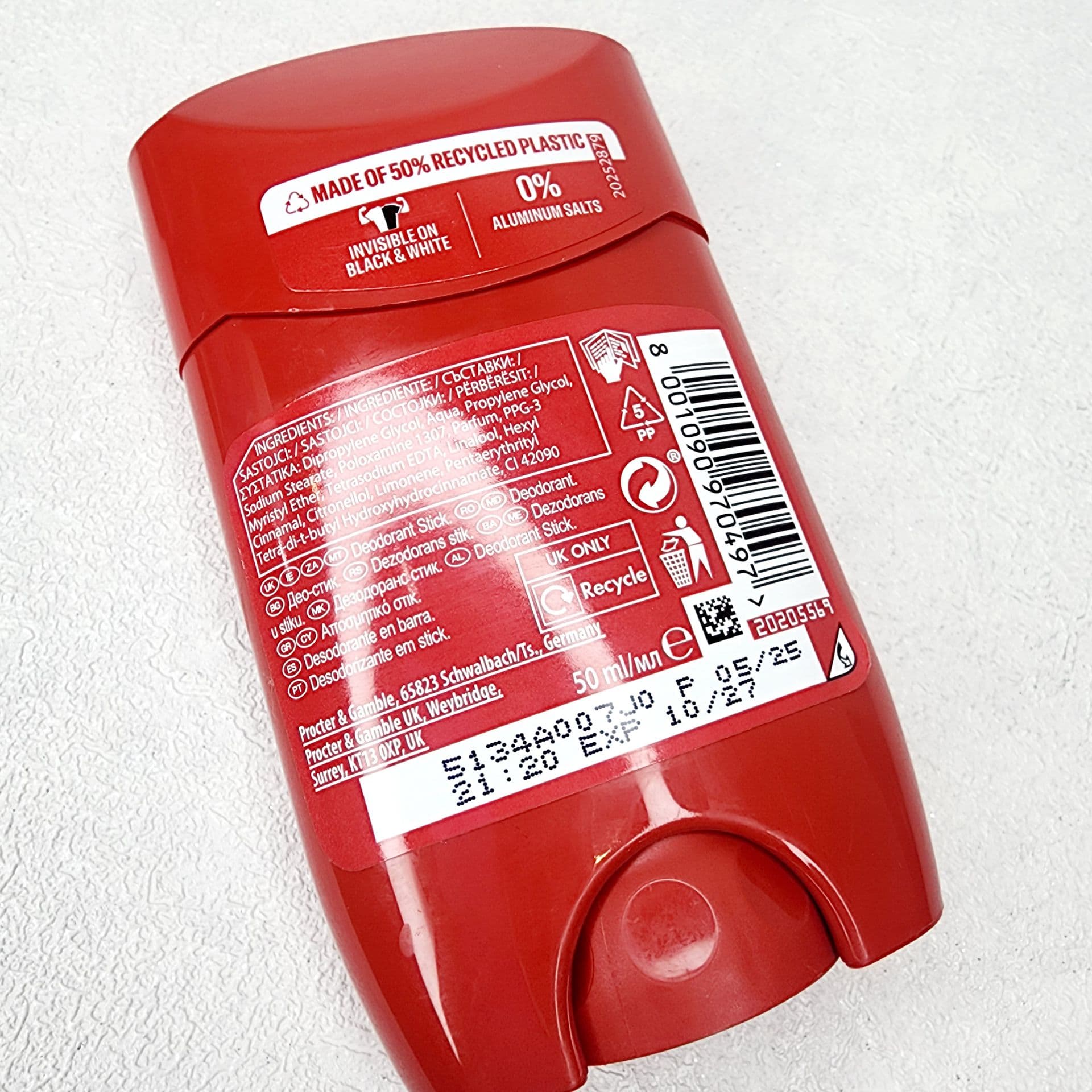 مام ضدتعریق صابونی اولداسپایس old spice مدل CAPTAIN سه لیبله — تصویر ۳