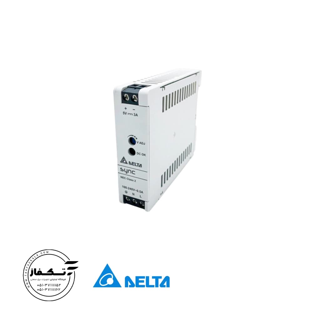 منبع تغذیه دلتا مدل DRS-5V30W1NZ — تصویر ۲