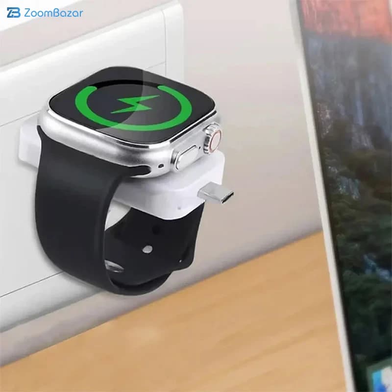 شارژر اپل واچ USB به تایپ سی کوتتسی مدل 26003 — تصویر ۳