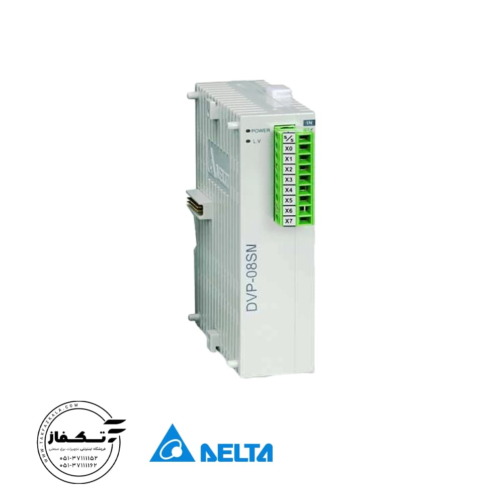 ماژول PLC دلتا مدل DVP08SN11T — تصویر ۲