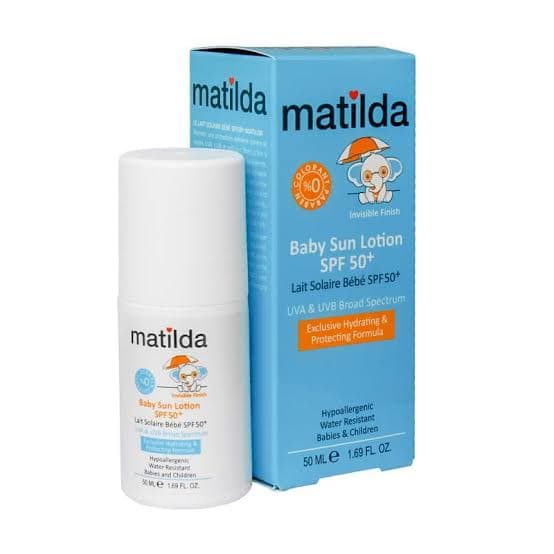لوسیون ضد آفتاب کودک ماتیلدا SPF50 — تصویر ۵