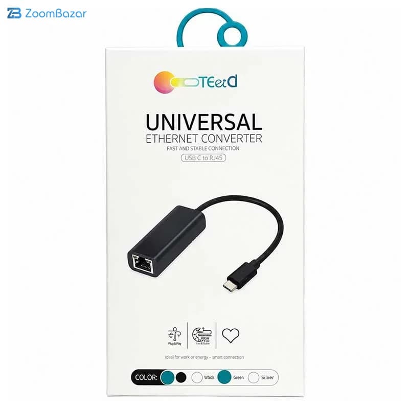 تبدیل USB-C به LAN کوتسی مدل 83002-1000M — تصویر ۸