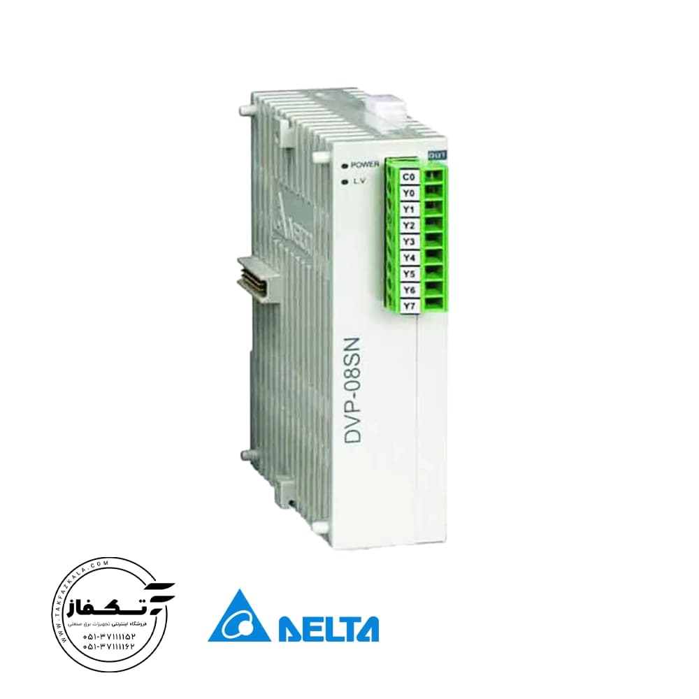 ماژول PLC دلتا مدل DVP08SN11R — تصویر ۲