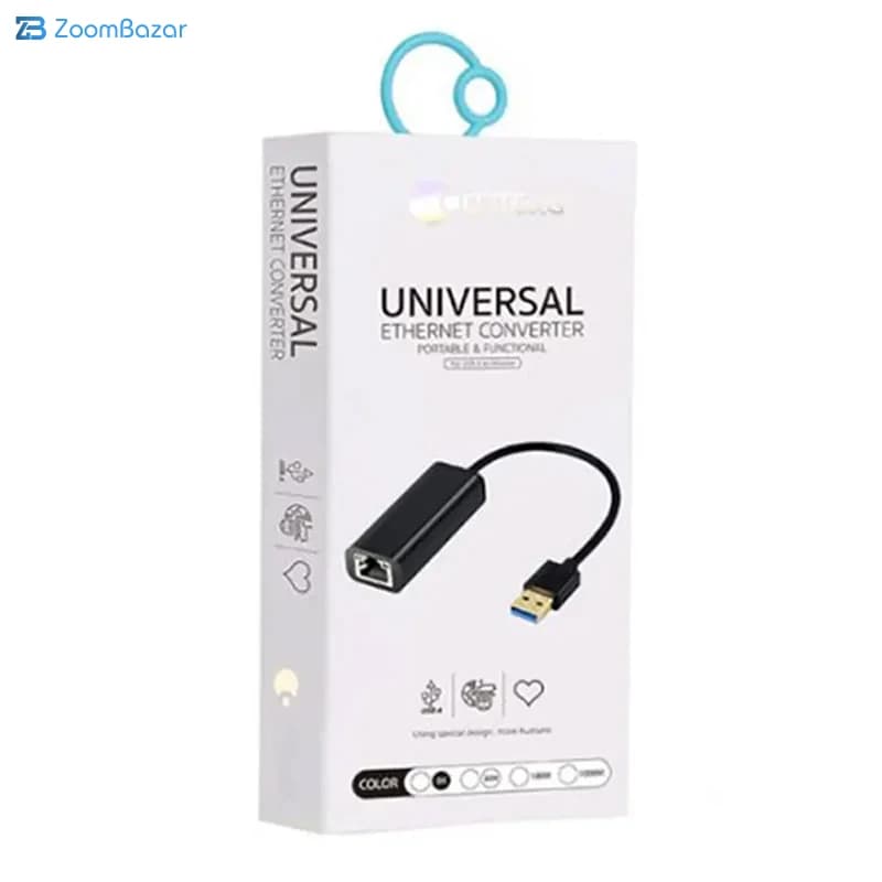 تبدیل USB-A به LAN کوتسی مدل 83001-1000M — تصویر ۸