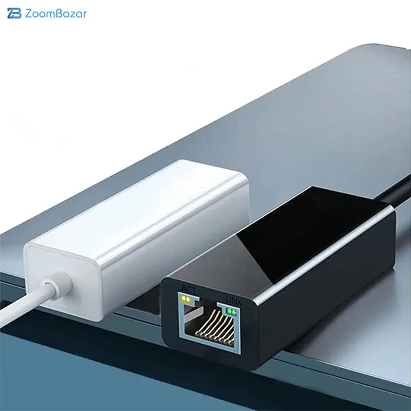تبدیل USB-A به LAN کوتسی مدل 83001-1000M — تصویر ۲
