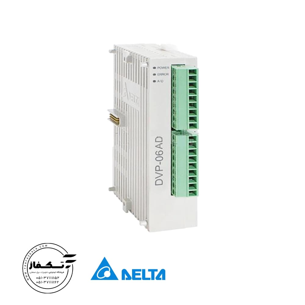 ماژول توسعه PLC دلتا مدل DVP06AD-S — تصویر ۲