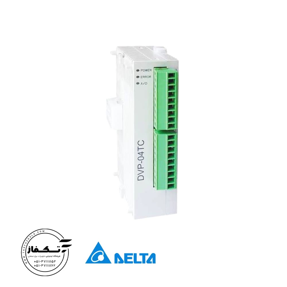 ماژول دما PLC دلتا مدل DVP04TC-S