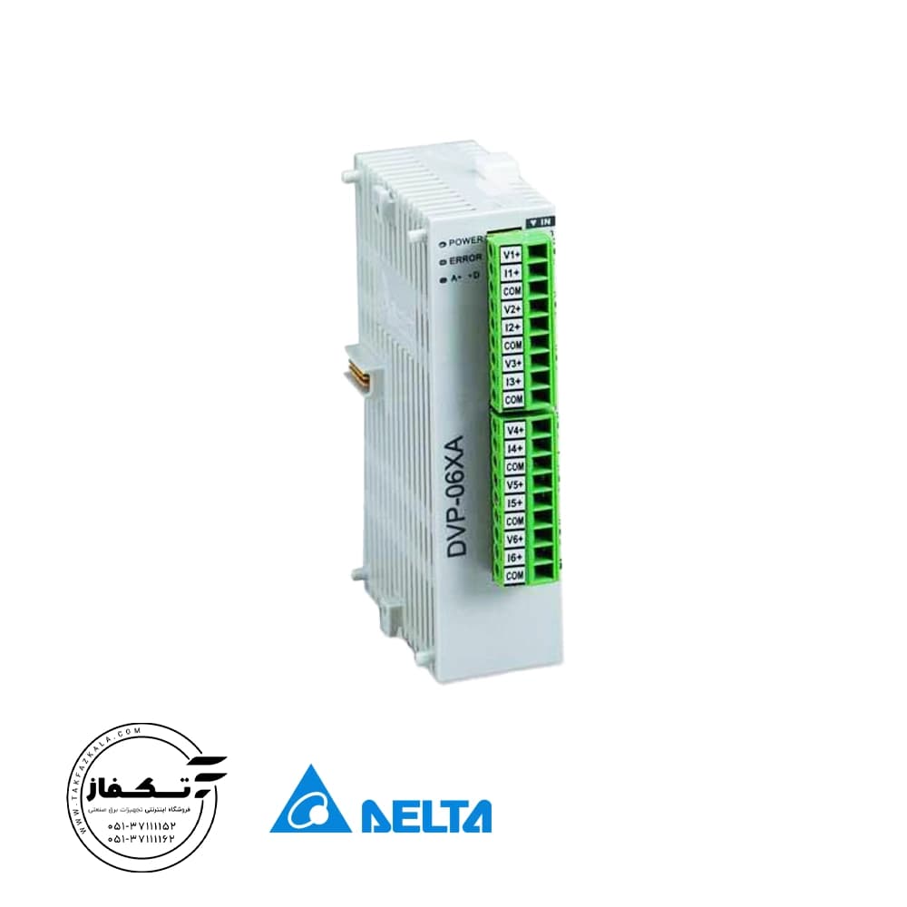 ماژول PLC دلتا مدل DVP06XA-S — تصویر ۲